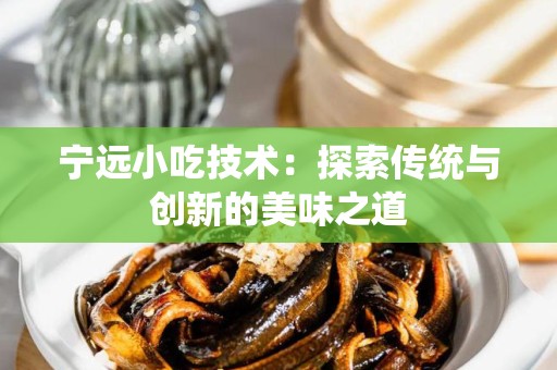 宁远小吃技术：探索传统与创新的美味之道