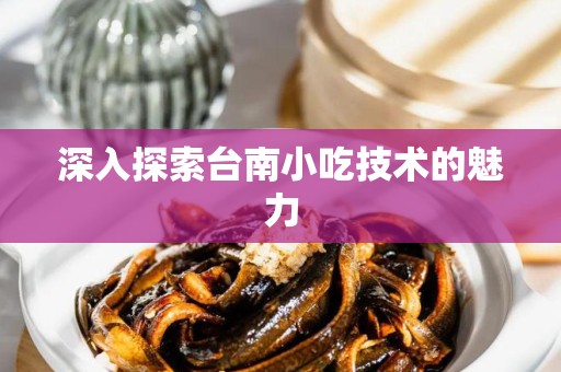 深入探索台南小吃技术的魅力